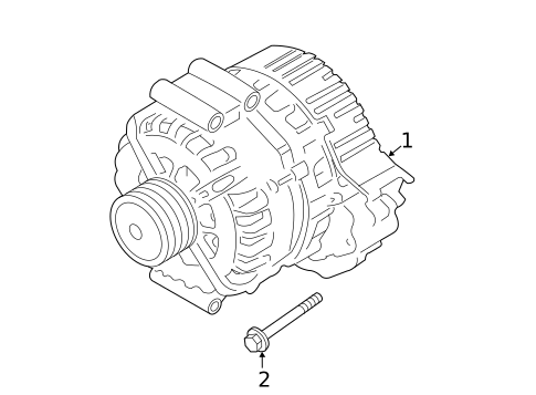 Alternator/Generator & Related Components for 2015 BMW ActiveHybrid 3 #0