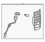 8167060081 - Electrical: Backup Lamp Assembly for Lexus: LX470 Image