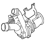 282313N111 - Air &amp; Fuel Delivery: Turbocharger for Hyundai Image