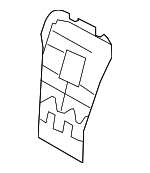 7112033272 - Body: Seat Frame for Lexus: ES350 Image
