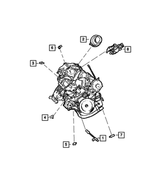 5149078AA - Electrical: Camshaft Sensor for Chrysler: Pacifica, Town &amp; Country | Dodge: Grand Caravan | Jeep: Wrangler Image
