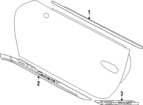 Exterior Trim - Door for 2020 Porsche 911 #0