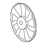 163610P110 - Cooling System: Fan Blade for Lexus: RX350 Image