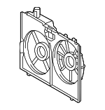 167110P110 - Cooling System: Fan Shroud for Lexus: RX350 Image