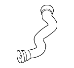 1675014104 - : Upper Hose for Mercedes-Benz Image
