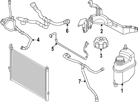 Hoses & Pipes for 2025 BMW X5 #1