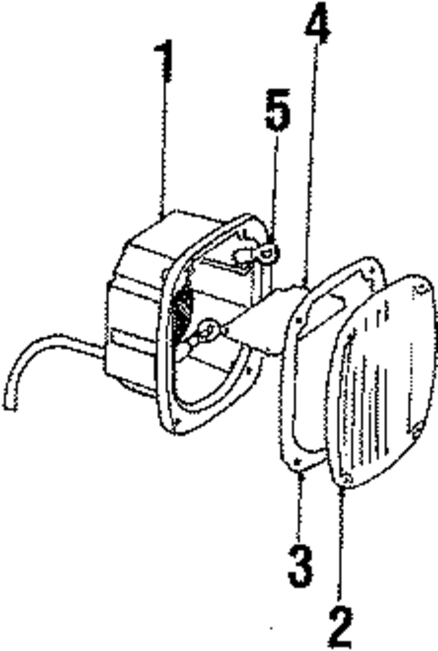 J5758254 - Electrical: Tail Lamp Assembly for Mopar Image
