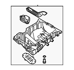 215102T060 - : Engine Oil Pan for Genesis: G80 Image