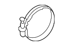 9611110650 - Engine: Intake Hose Clamp for Toyota Image