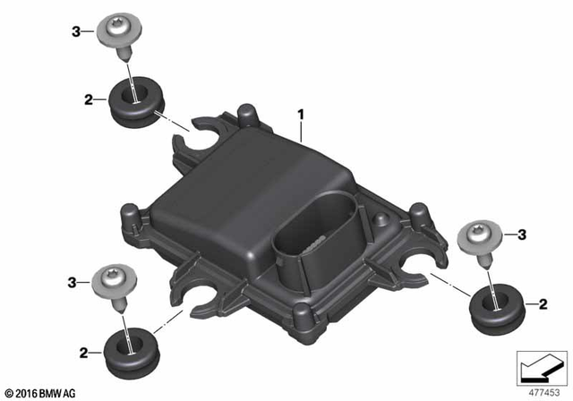 62111691246 - : Instrument Cluster for BMW-Motorrad Image