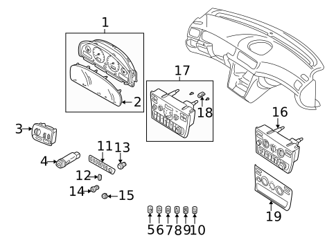 Automatic Temperature Controls for 2007 Volvo XC70 #0