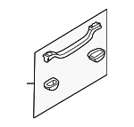 92040FA010NE - Body: Grip Handle for Subaru: Forester, Impreza Image