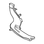 51477058143 - Body: Rear Duct for BMW: 1 Series M, 128i, 135i, 135is, 325i, 325xi, 328i, 328i xDrive, 328xi, 330i, 330xi, 335d, 335i, 335i xDrive, 335is, 335xi, M3, X1 Image