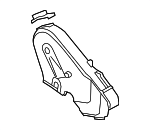 4L109107F - Engine: Upper Timing Cover for Volkswagen: Beetle, Golf, Golf SportWagen, Jetta, Passat Image