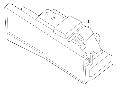 License Lamps for 2024 Nissan Pathfinder #0