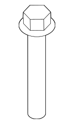 11516330 - Engine: Engine Mount Bolt for GM Image