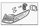 92402D5000 - : Tail Lamp Assembly for Kia: Optima Image