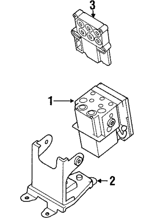 Anti-Lock Brakes for 2004 Isuzu Rodeo #0