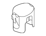 872533W500 - Body: Roof Luggage Carrier Side Rail Cap for Kia Image