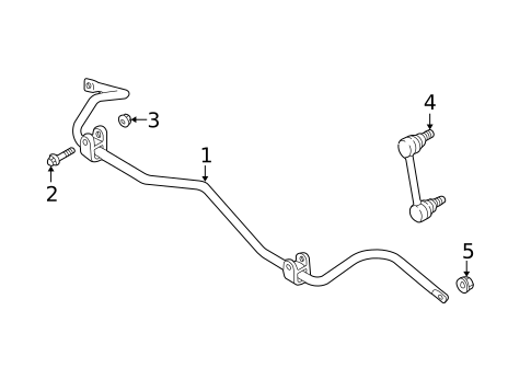 Stabilizer Bar & Components for 2005 Volvo V70 #0