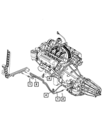 55056535AA - Cooling: Oil Cooler Tube And Hose for Dodge: Durango Image