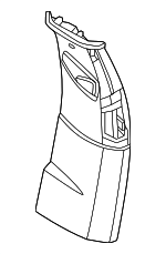 51435A45B25 - Body: Upper Center Pillar Trim for BMW: 740i, 750e xDrive, 760i xDrive, i7 Image