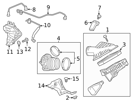 Air Intake for 2019 Cadillac CTS #0