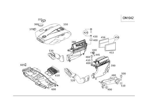 Diesel Vehicle Air Intake for 2012 Mercedes-Benz E350 #0