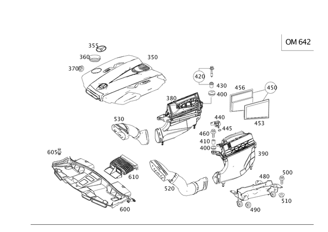 6420901901 - : Air Filter for Mercedes-Benz Image