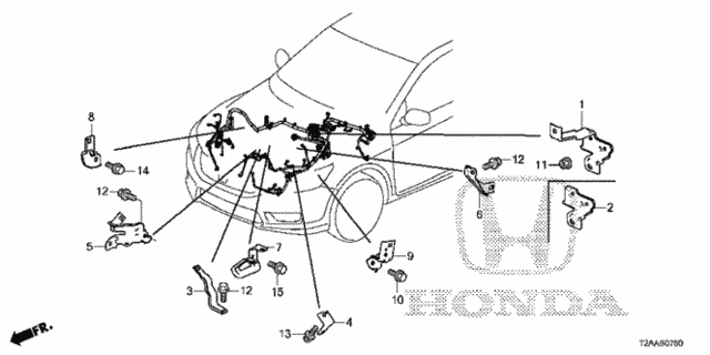 Wire Harness Bracket for 2017 Honda Accord #0