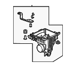 1720164AA00 - : Air Cleaner Body for Acura Image