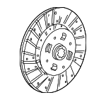F7ZZ7B442AA - Transmission: Transmission Clutch Friction Plate for Ford: Ranger Image