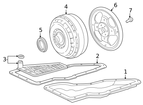 Automatic Transmission for 2006 Mercury Monterey #0