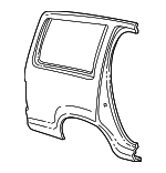 XL2Z7827840BA - Body: Quarter Panel for Ford: Explorer | Mercury: Mountaineer Image