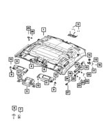 6KA88DX9AG - Interior Trim: Headliner for Mopar Image