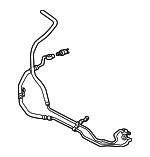 4441060510 - Steering: Power Steering Pressure Hose for Lexus: LX470 Image