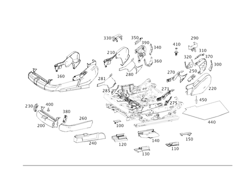 Covers and Bracket for Fire Extinguisher for 2018 Mercedes-Benz S65 AMG #0