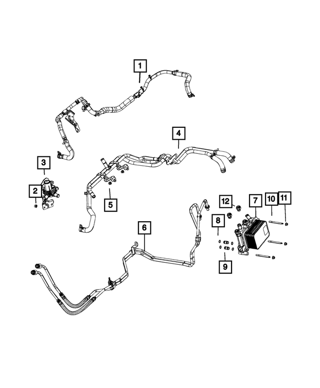 68489743AA - Cooling: Quick Type Connector for Mopar Image