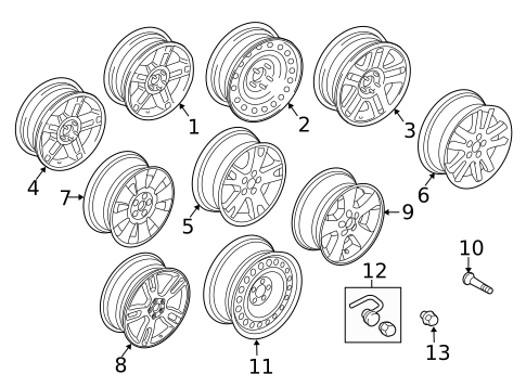 Wheels for 2002 Ford Explorer #0