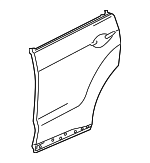 67651TX4A00ZZ - Body: Outer Panel for Acura Image