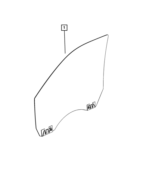 Glass and Interior Rearview Mirror for 2020 Ram 3500 #5