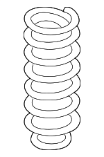 5C0511115N - Suspension: Coil Spring for Volkswagen Image