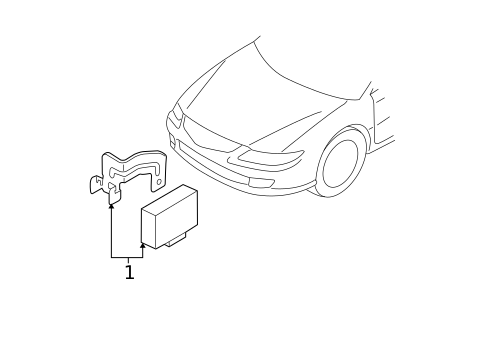 Alarm System for 2003 Mazda 6 #0