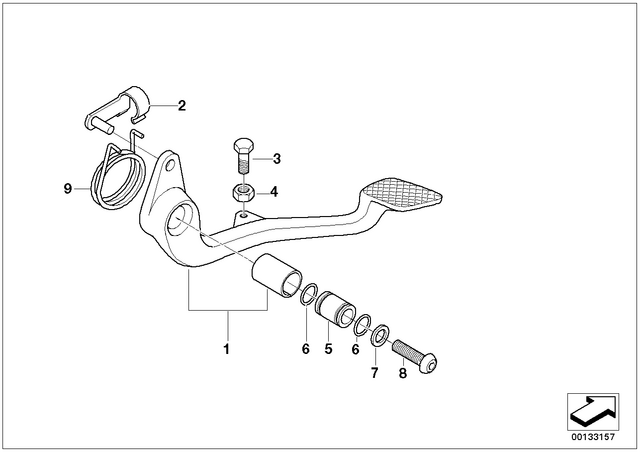 35212333257 - : Retainer Spring for BMW-Motorrad Image