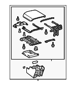 589100C161C2 - Body: Center Console for Toyota: Tundra Image
