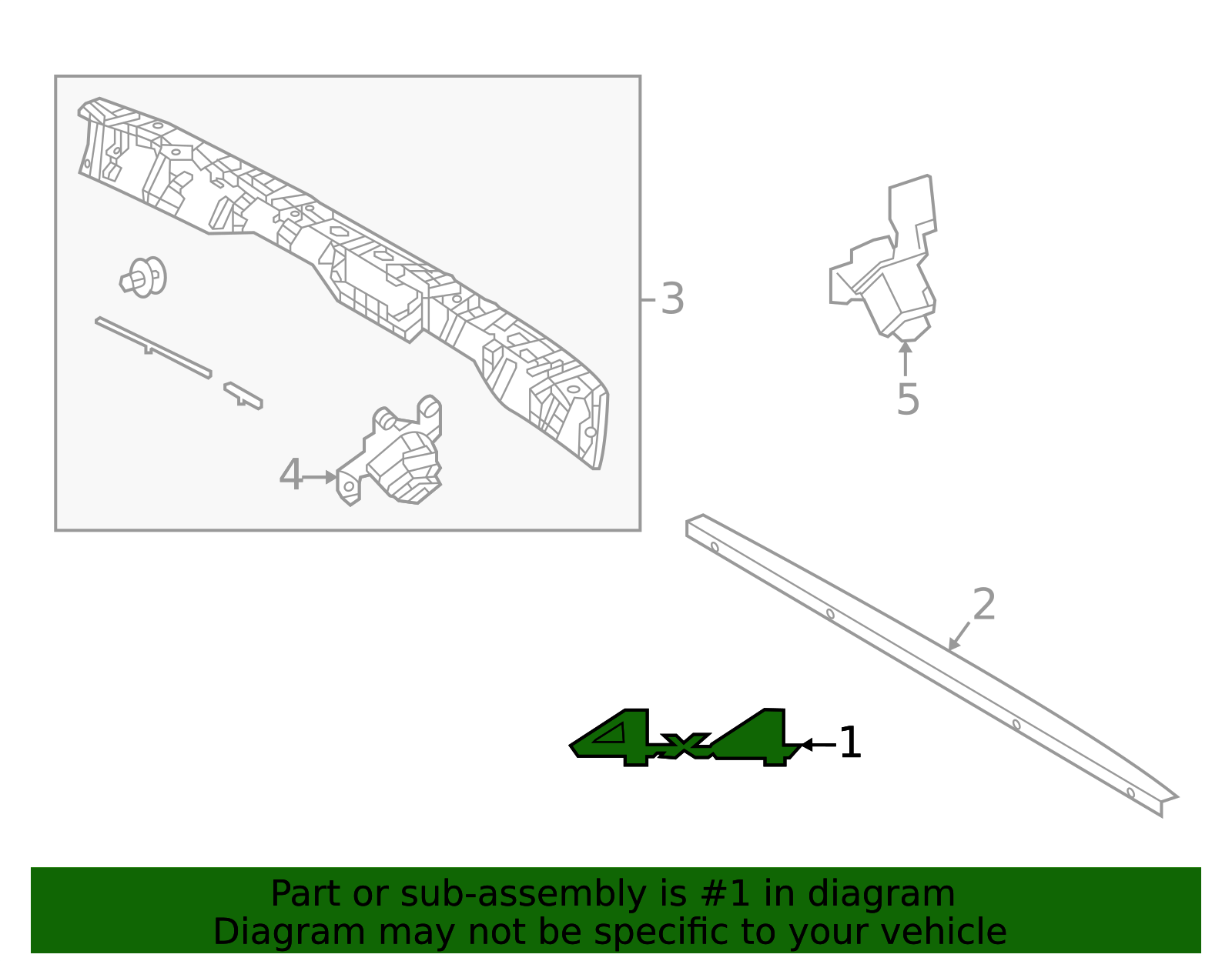 2025-2026 Toyota Tundra Tail Gate 65701-AN010 | OEM Parts Online