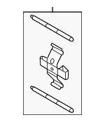 68627261AA - Brakes: Disc Brake Pad Set for Mopar Image