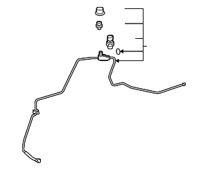 8871047110 - : Pressure Line for Toyota Image