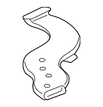 83311TG7A00 - Body: Floor Duct for Honda: Passport, Pilot Image