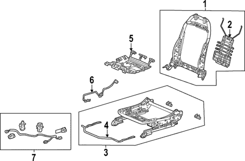 Tracks & Components for 2023 Honda Civic #1